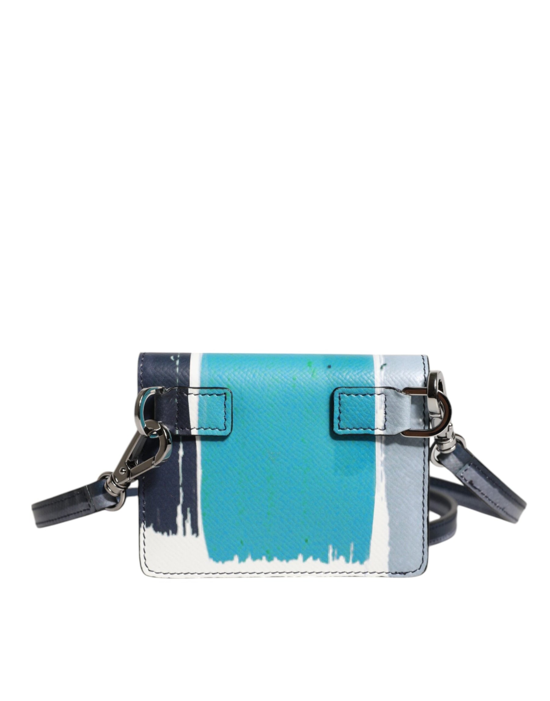 Dolce & Gabbana Multicolor Leather DG Logo Bifold Card Holder Wallet | Regal Royce