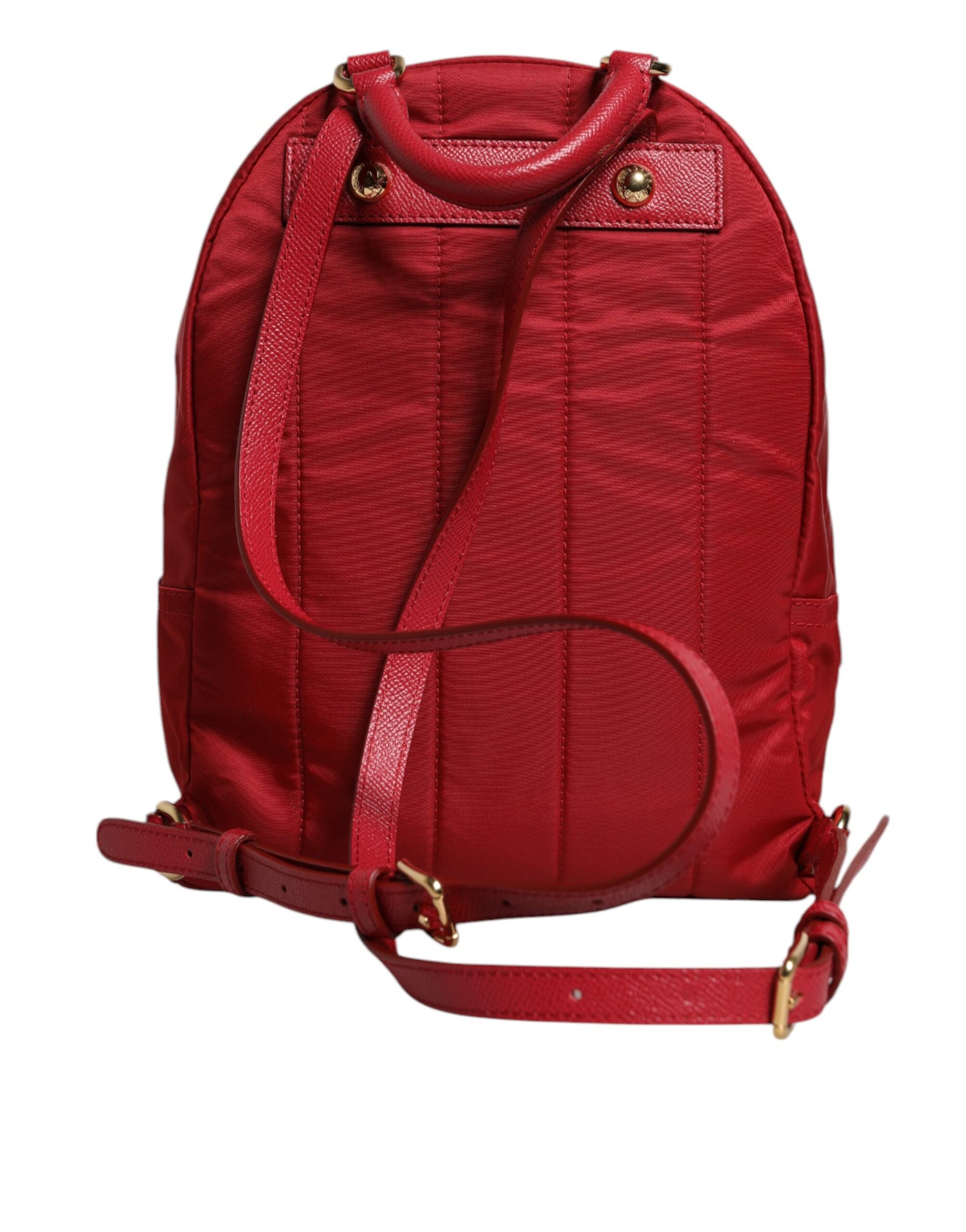 Dolce & Gabbana Red #DGFAMILY VULCANO Embellishment Backpack Bag | Regal Royce
