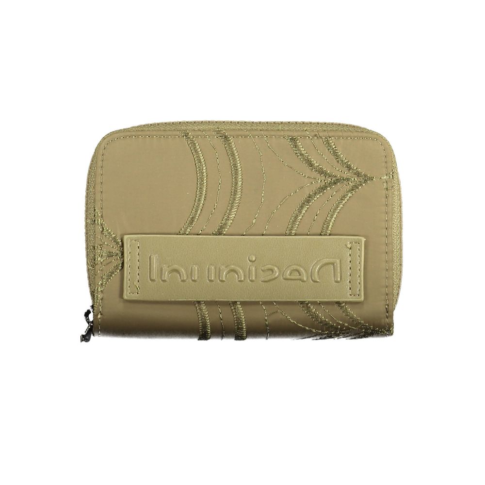 Desigual Verde Polyester Women Wallet | Regal Royce