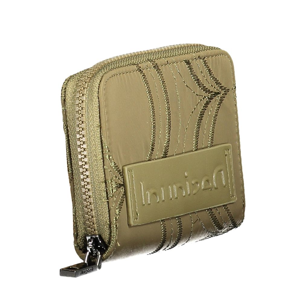 Desigual Verde Polyester Women Wallet | Regal Royce