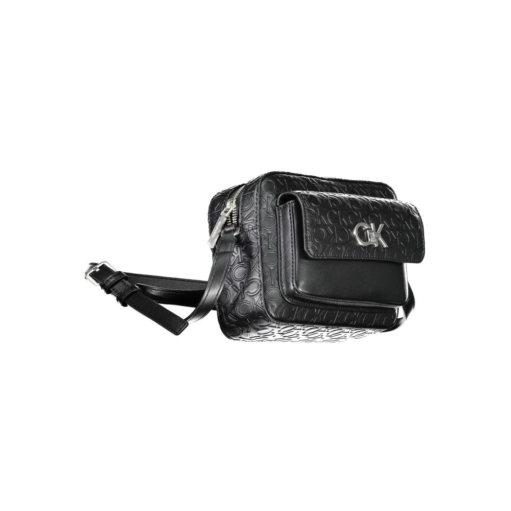 Calvin Klein Black Polyester Women's Shoulder Bag | Regal Royce