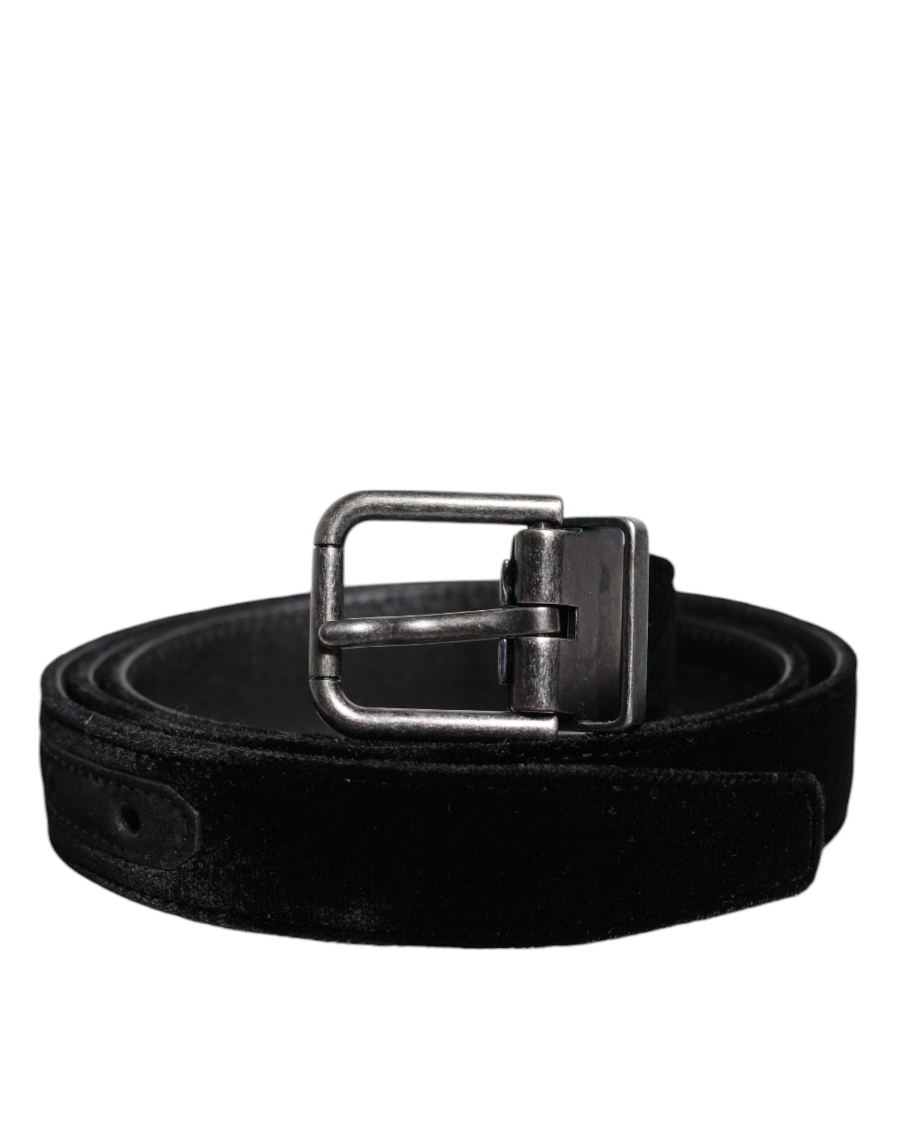 Dolce & Gabbana Black Leather Metal Buckle Classic Belt | Regal Royce