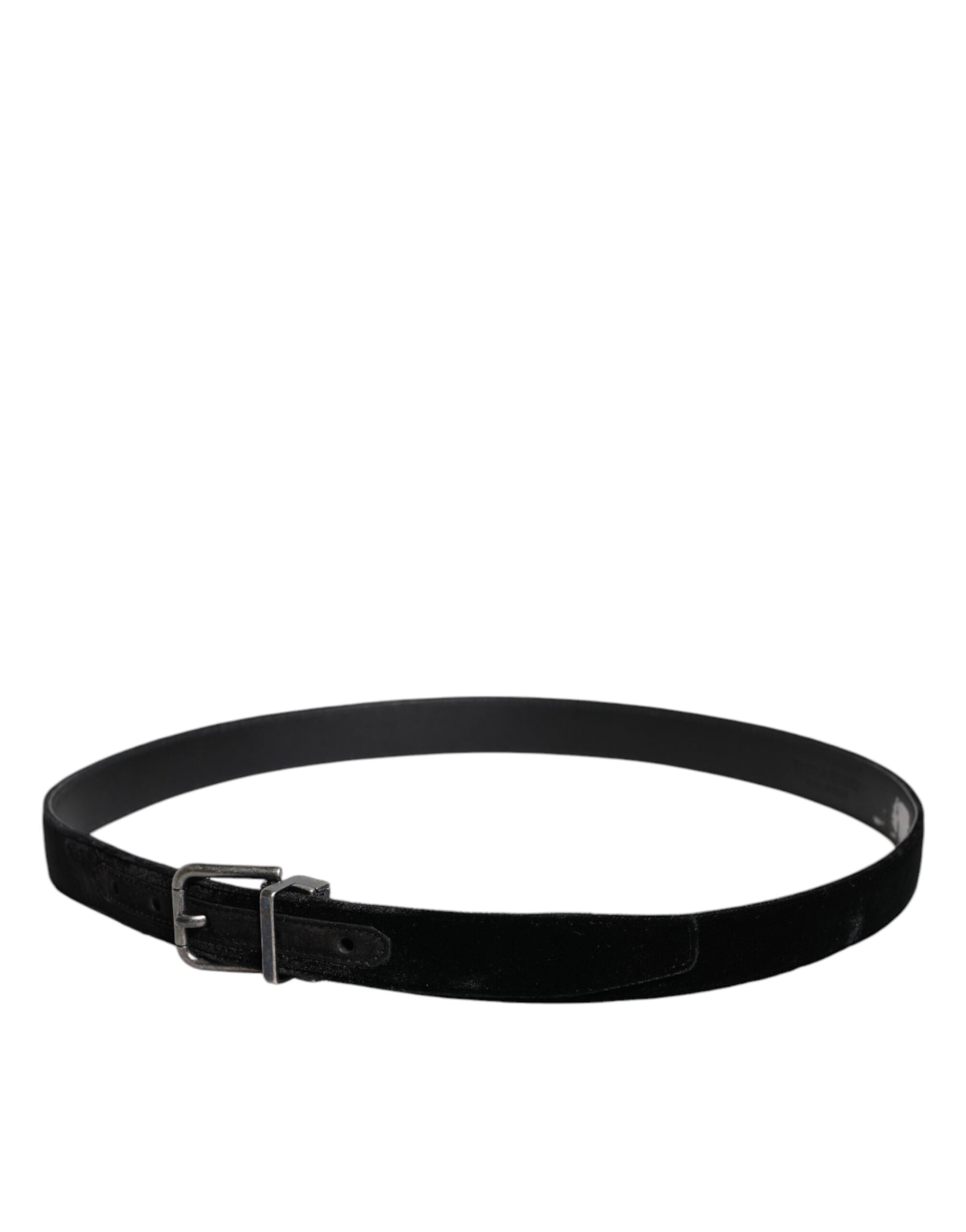 Dolce & Gabbana Black Leather Metal Buckle Classic Belt | Regal Royce