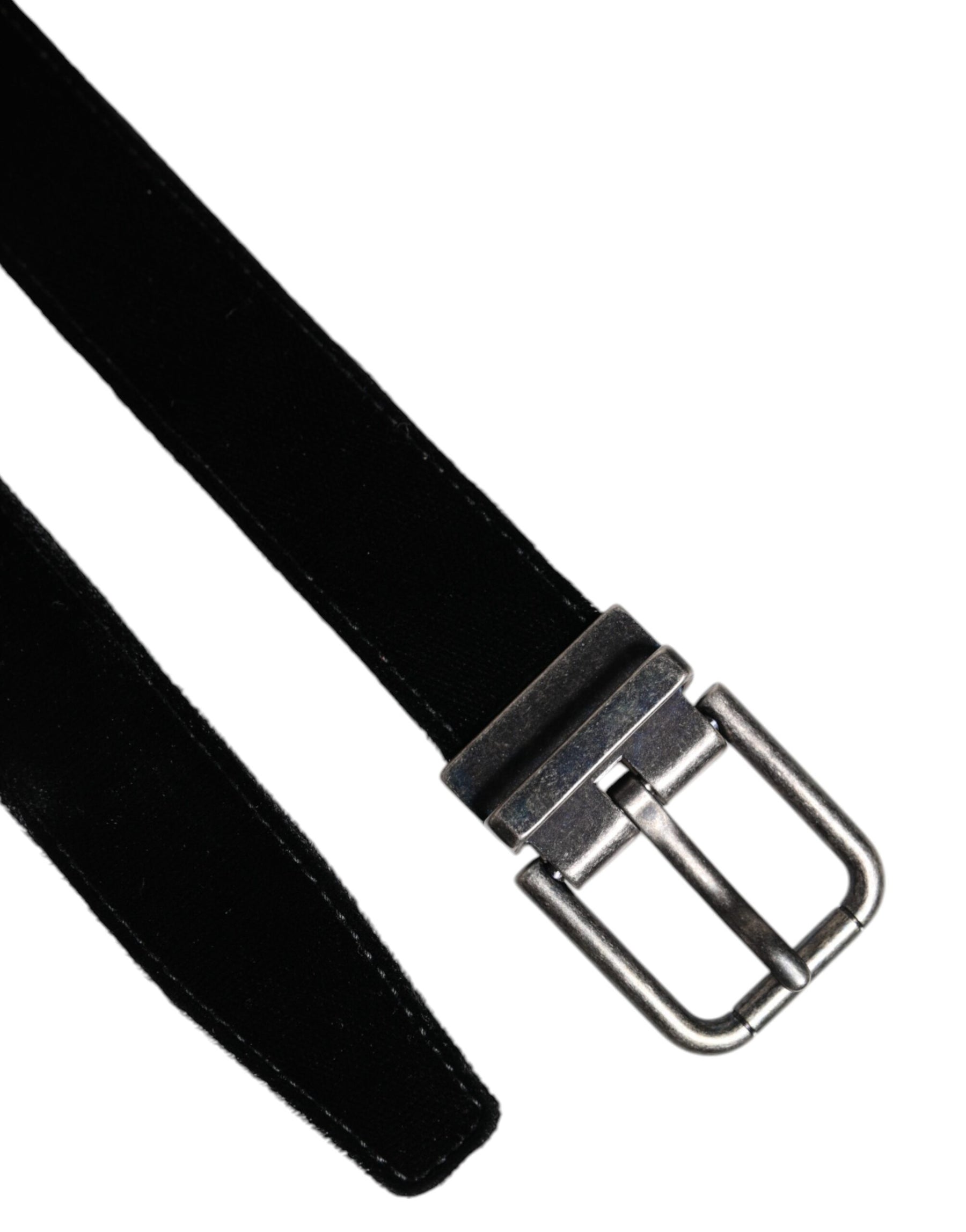 Dolce & Gabbana Black Leather Metal Buckle Classic Belt | Regal Royce