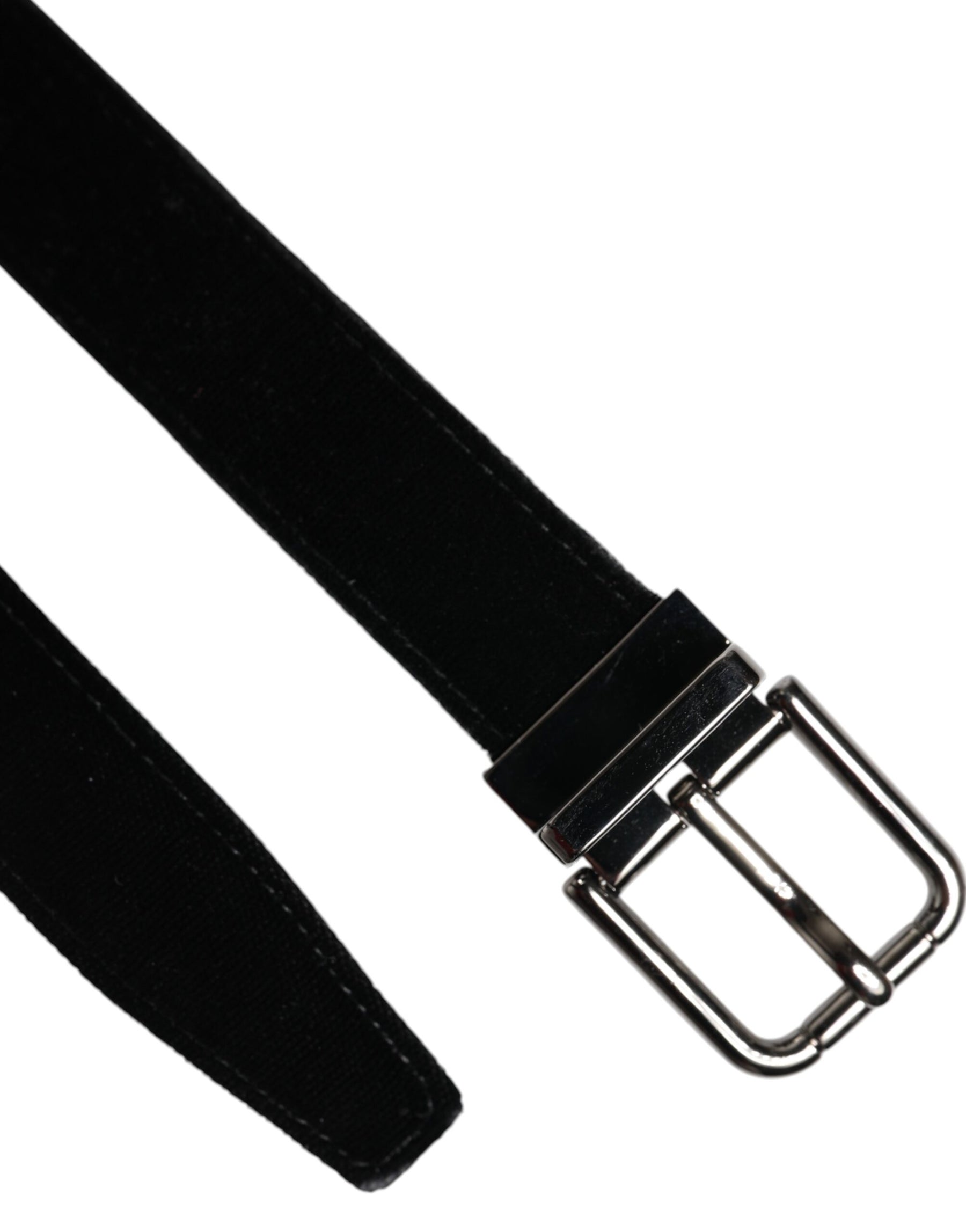 Dolce & Gabbana Black Leather Metal Buckle Classic Belt | Regal Royce