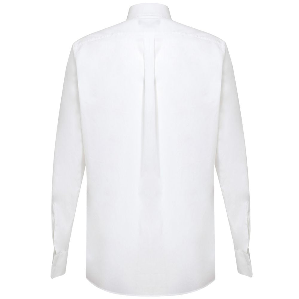 Dolce & Gabbana White Cotton Dress Shirt | Regal Royce