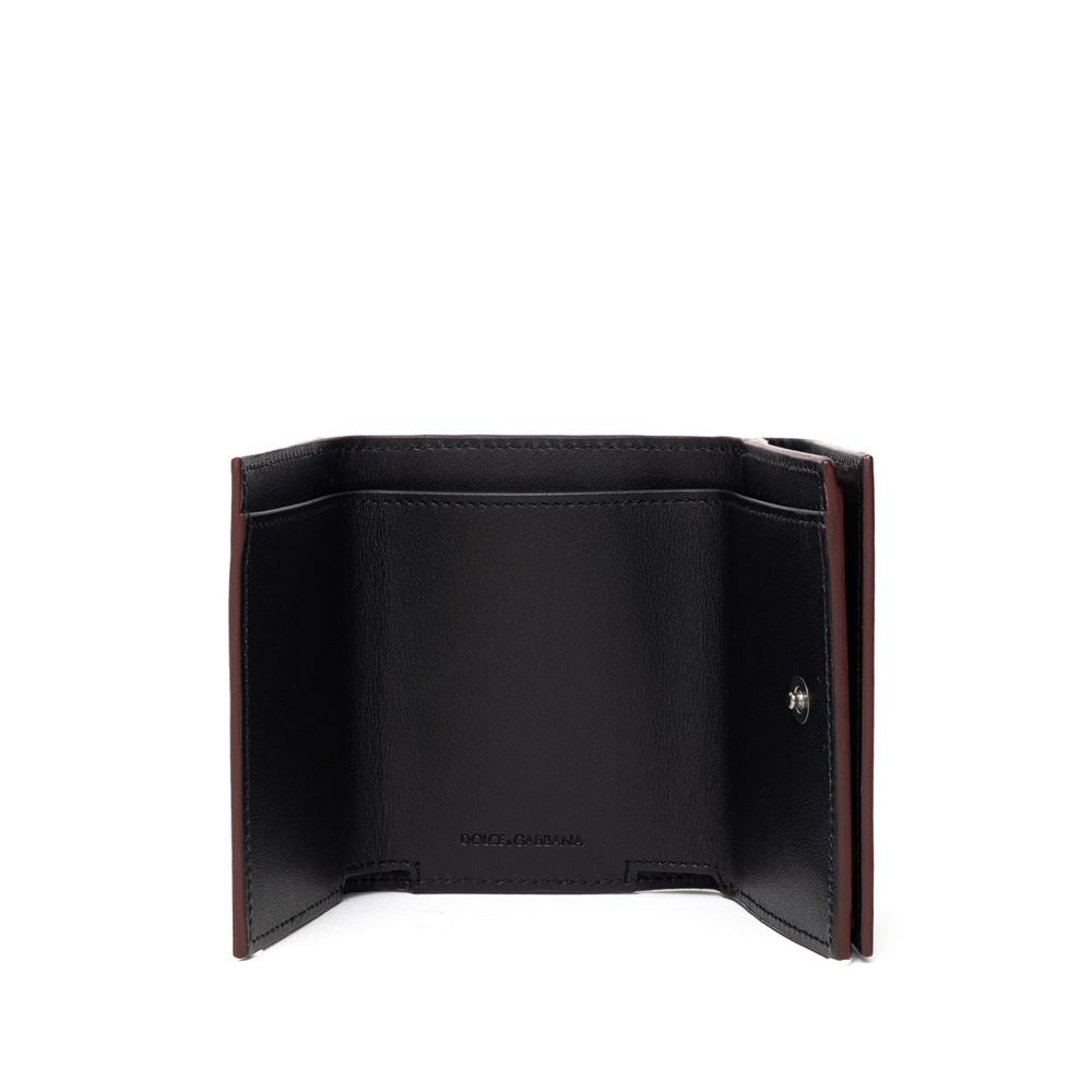 Dolce & Gabbana Red Calfskin Wallet | Regal Royce
