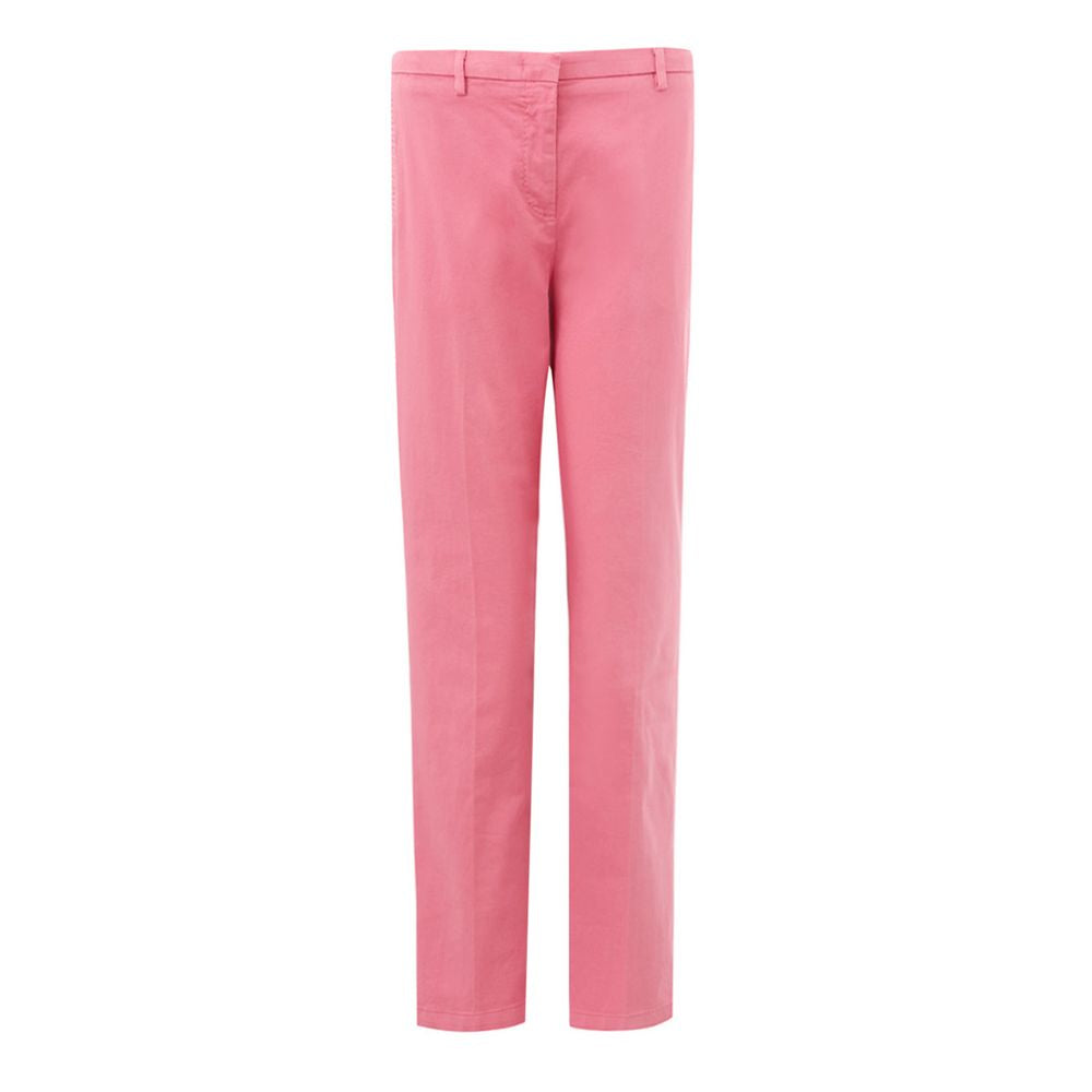 Lardini Pink Cotton Chino Pants | Regal Royce