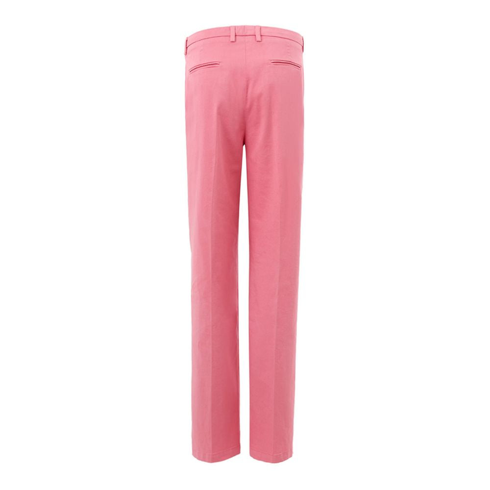 Lardini Pink Cotton Chino Pants | Regal Royce
