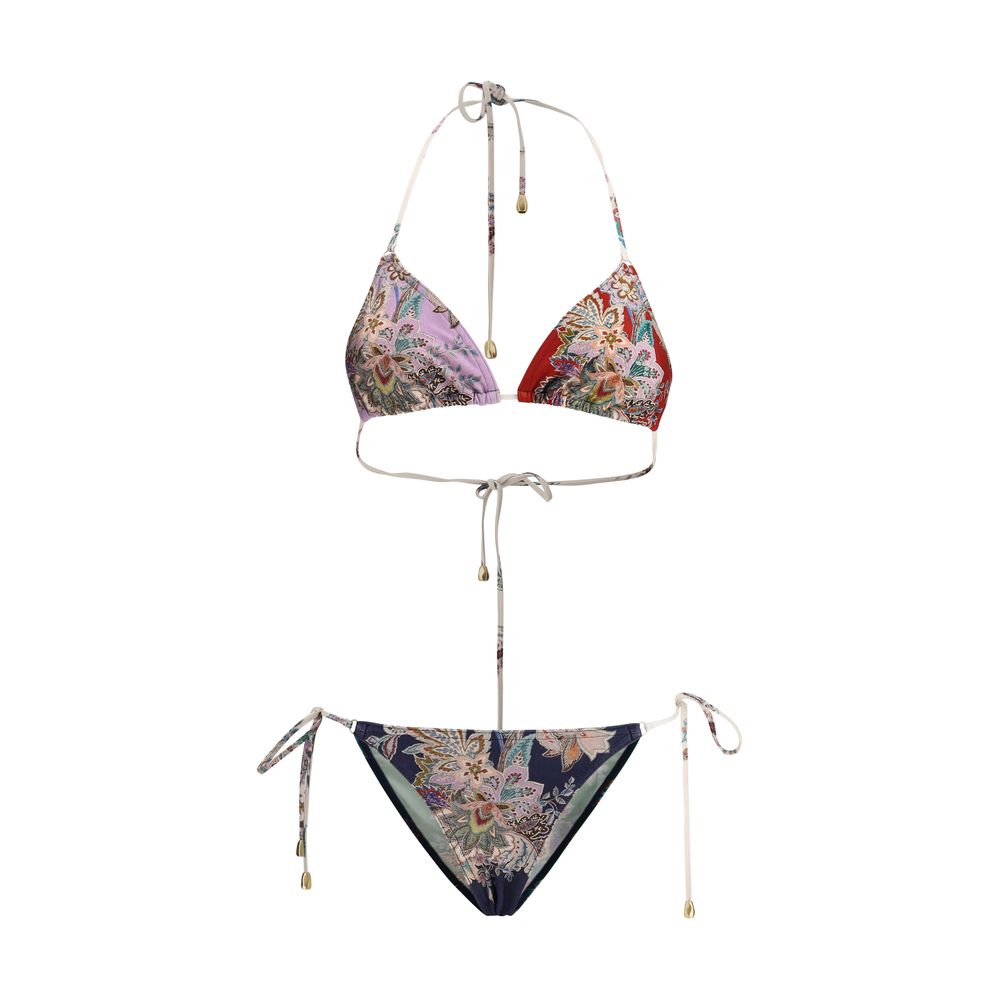 Zimmermann Multicolor Lycra Bikini | Regal Royce