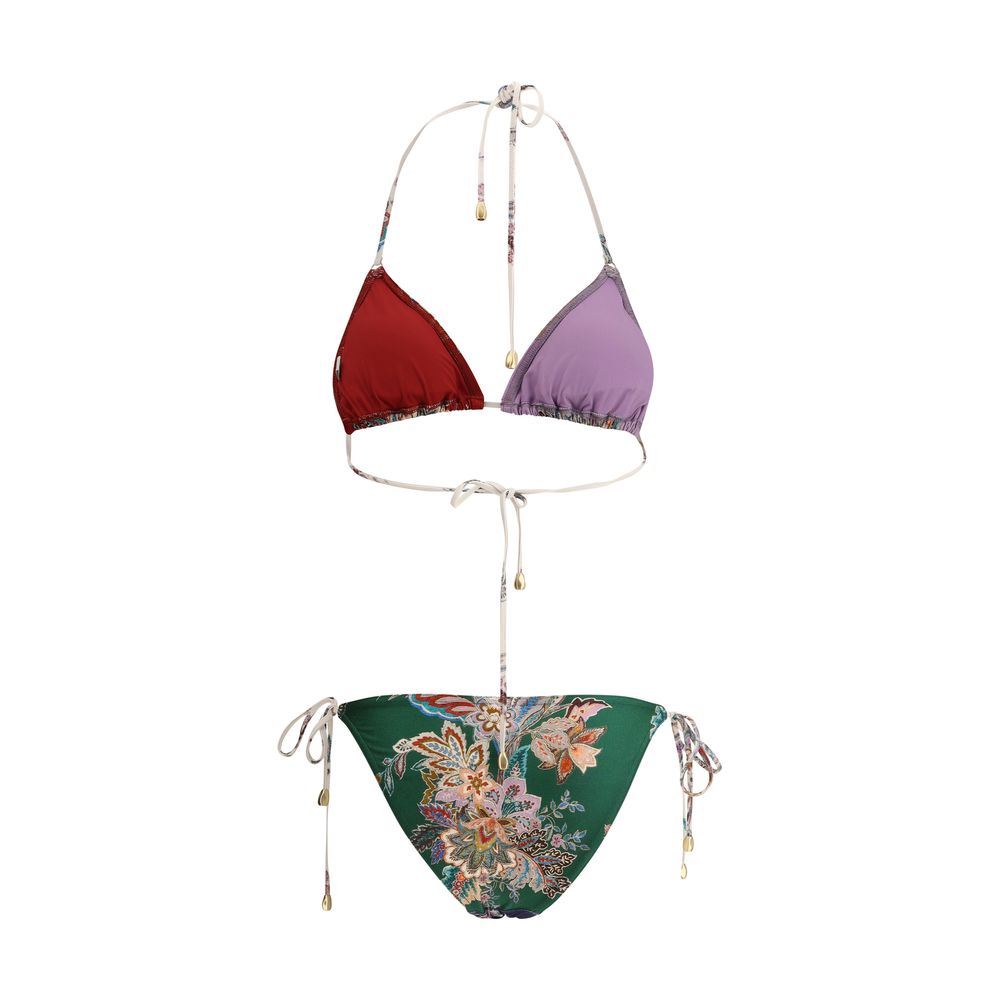 Zimmermann Multicolor Lycra Bikini | Regal Royce