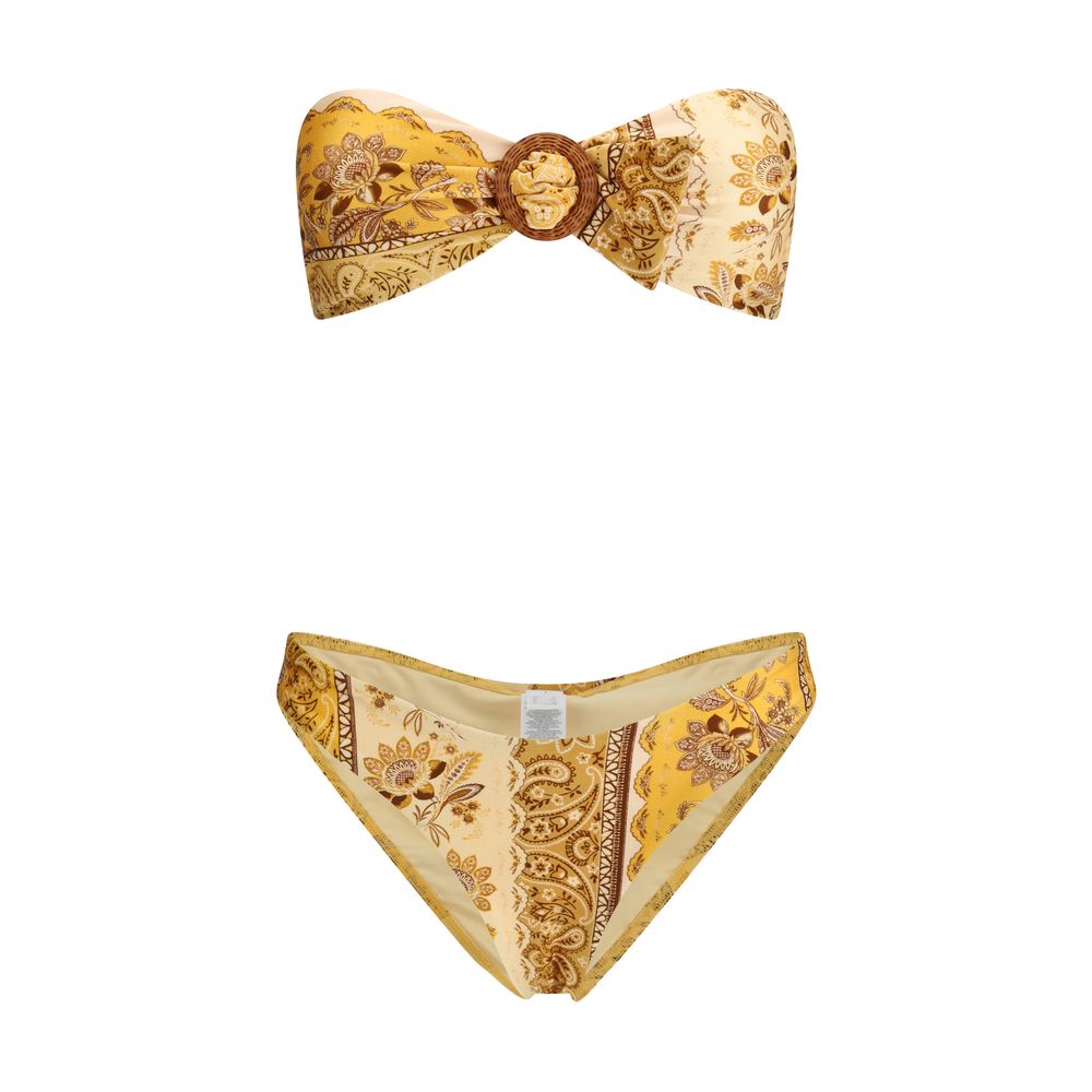 Zimmermann Bicolor Lycra Bikini | Regal Royce