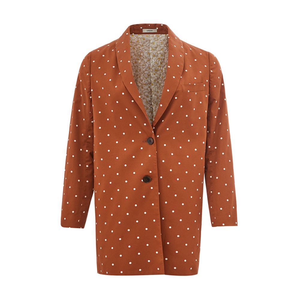 Lardini Brown Cotton Trench Coat | Regal Royce