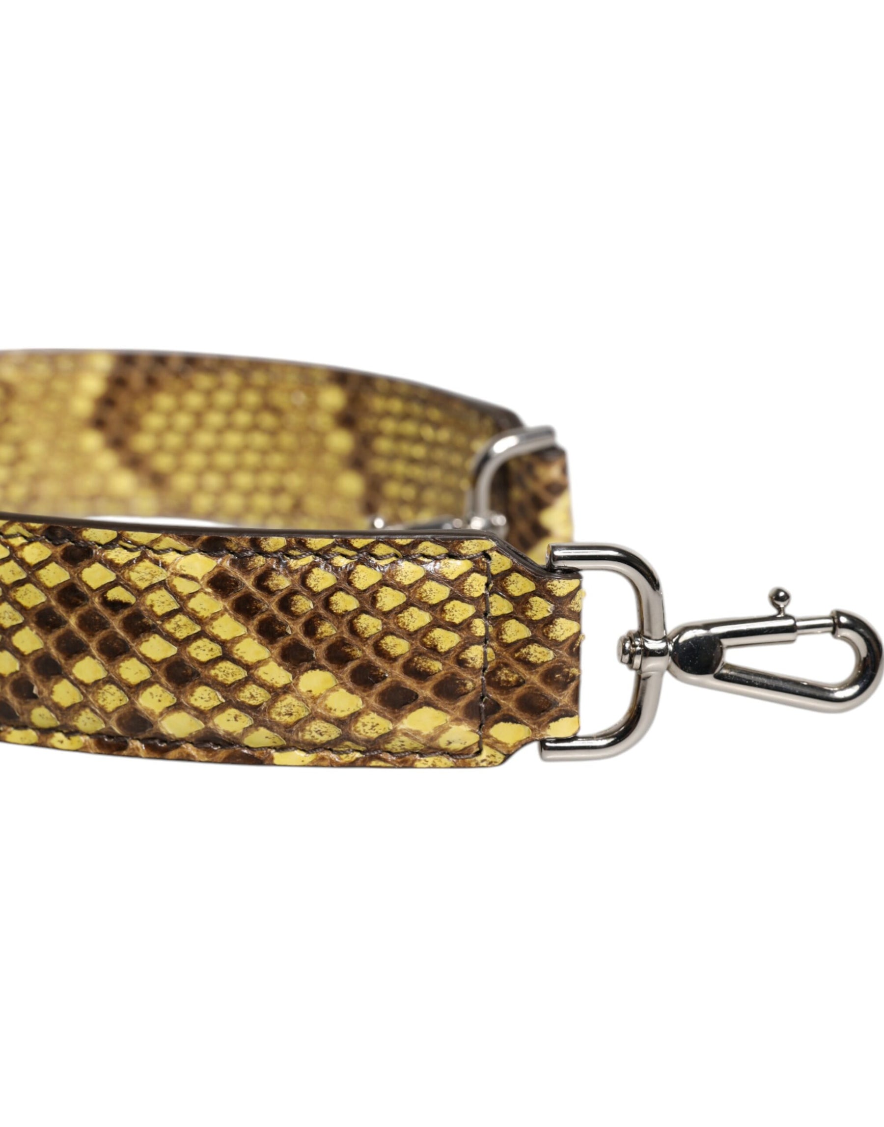 Dolce & Gabbana Yellow Exotic Leather Bag Shoulder Strap | Regal Royce