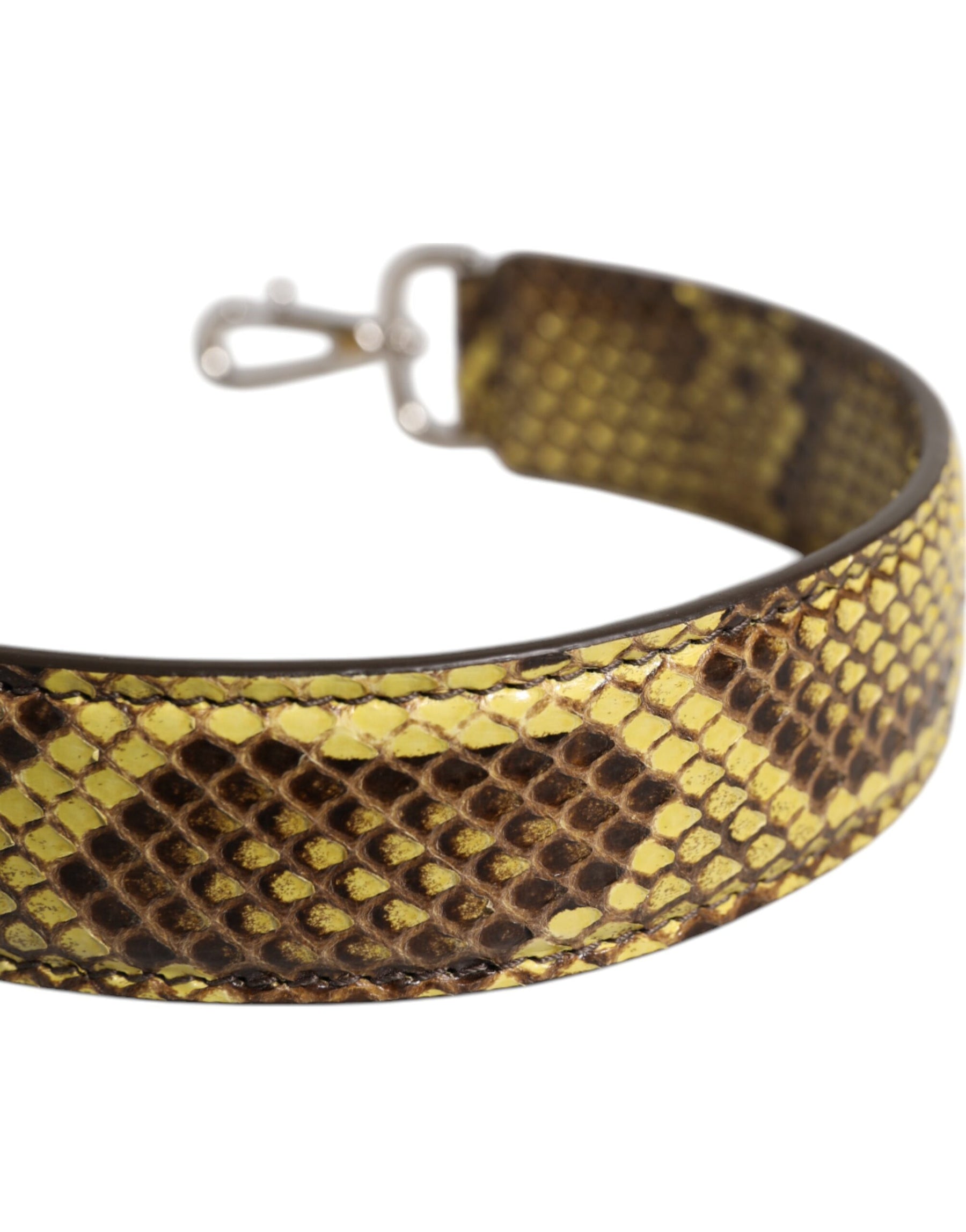 Dolce & Gabbana Yellow Exotic Leather Bag Shoulder Strap | Regal Royce