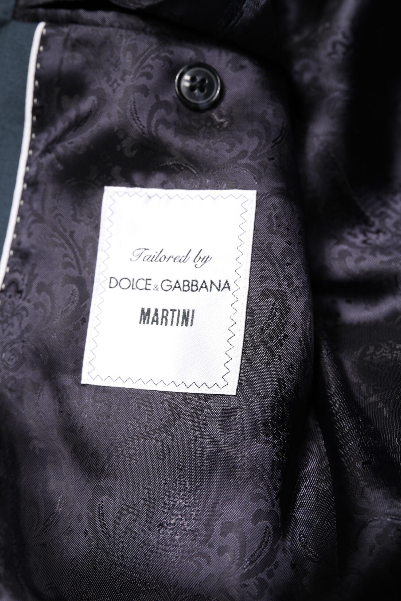 Dolce & Gabbana Blue Single Breasted Men Coat MARTINI Blazer | Regal Royce