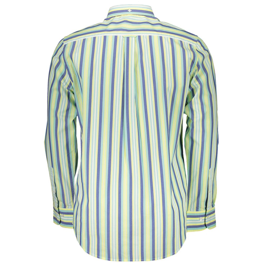 Gant Yellow Cotton Men Shirt | Regal Royce