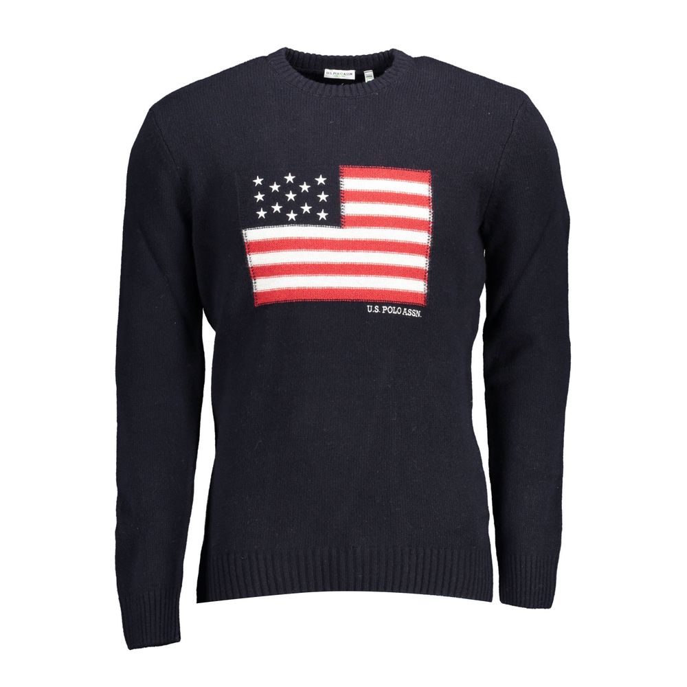 U.S. POLO ASSN. Blue Wool Sweater