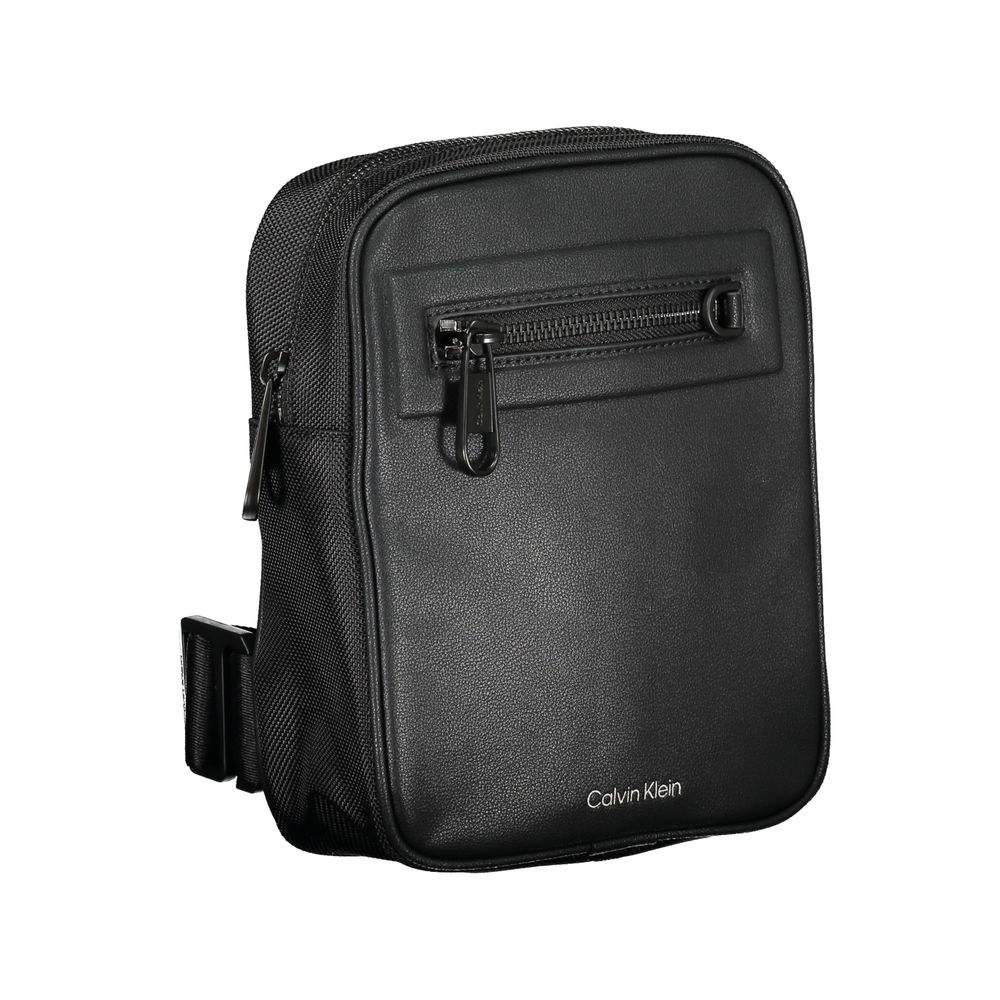 Calvin Klein Black Polyester Men's Shoulder Bag | Regal Royce