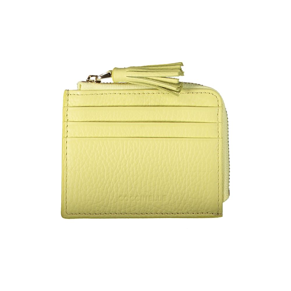 Coccinelle Giallo Leather Women Wallet | Regal Royce