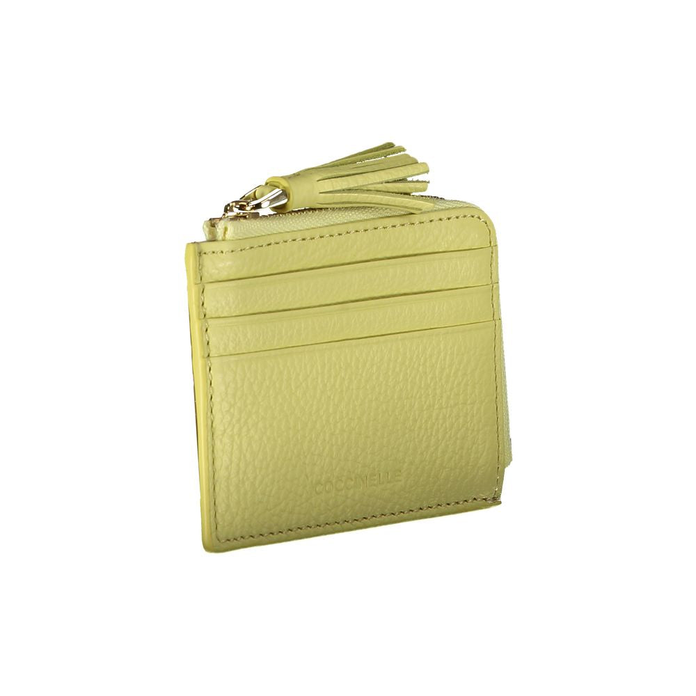 Coccinelle Giallo Leather Women Wallet | Regal Royce