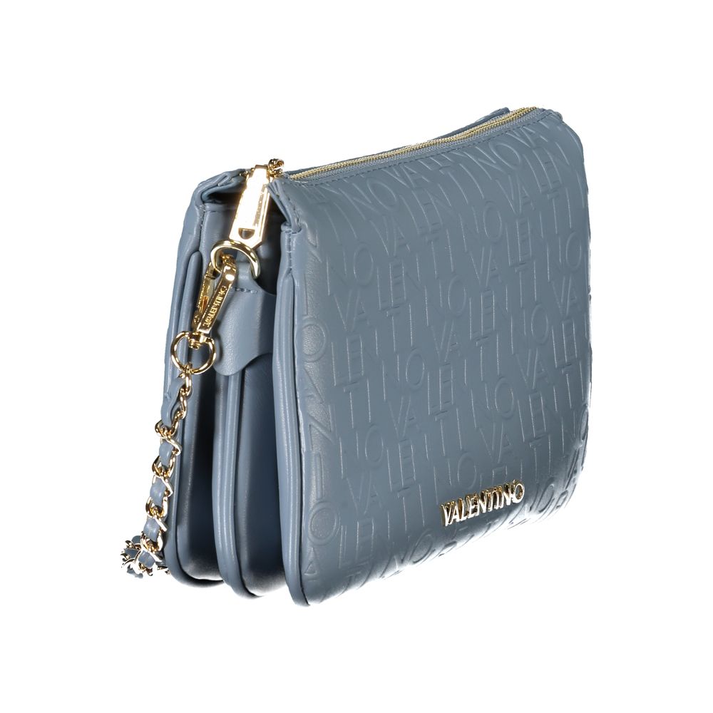 Mario Valentino Azzurro Polyurethane Women Handbag | Regal Royce