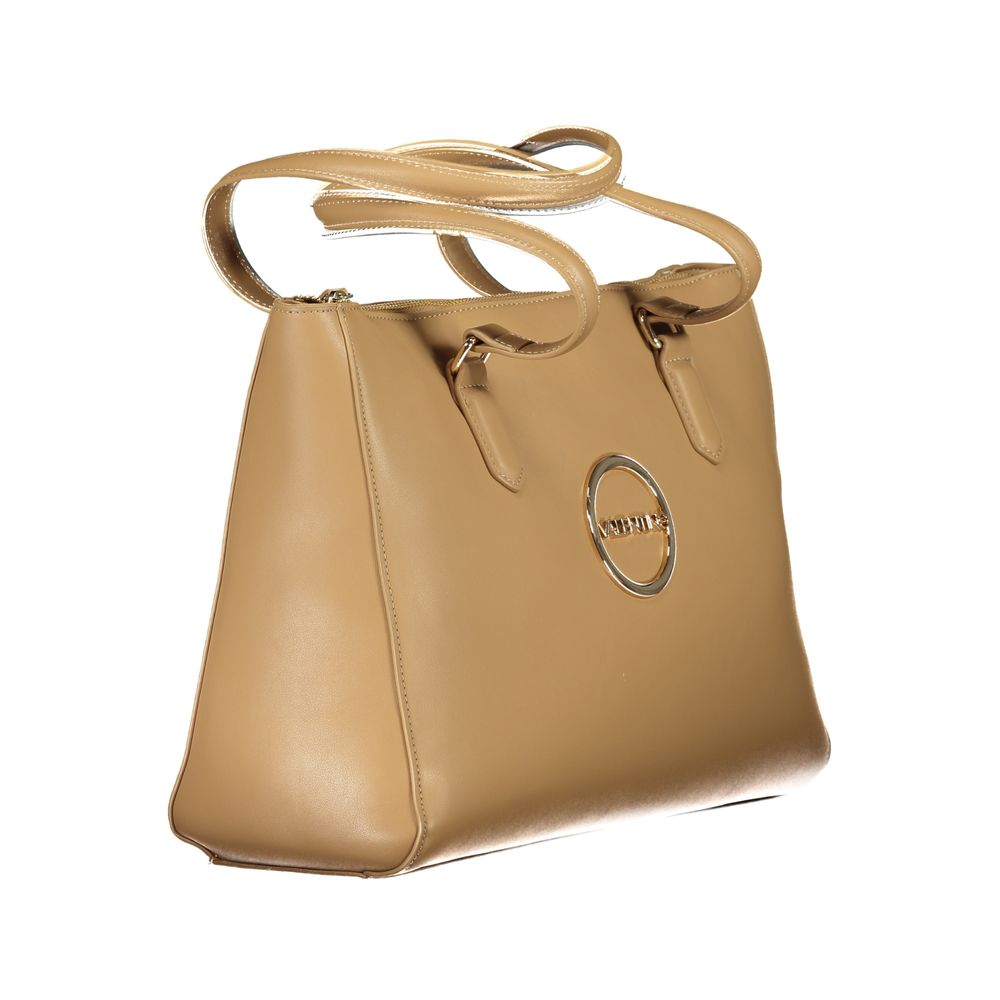 Mario Valentino Beige Polyurethane Women's Bag | Regal Royce