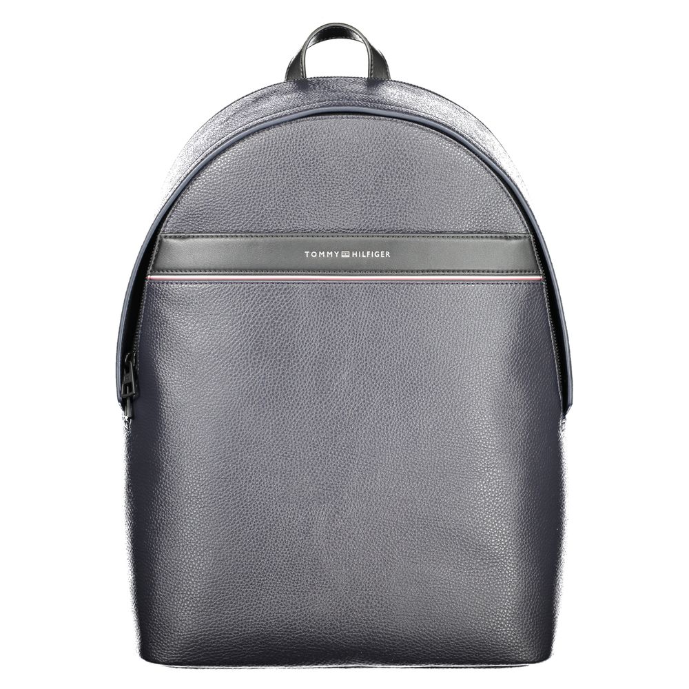 Tommy Hilfiger Blue Polyurethane Men's Backpack | Regal Royce