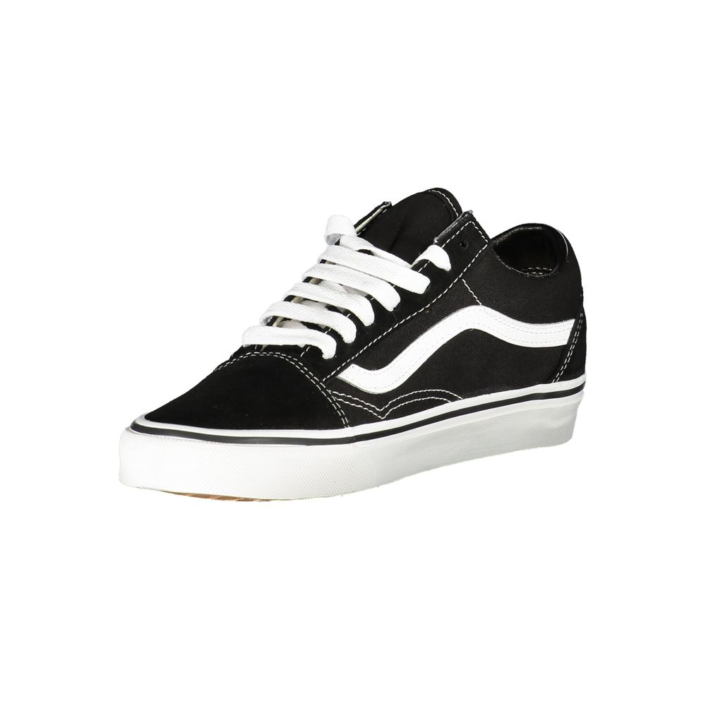 Vans Black Leather Women Sneaker | Regal Royce