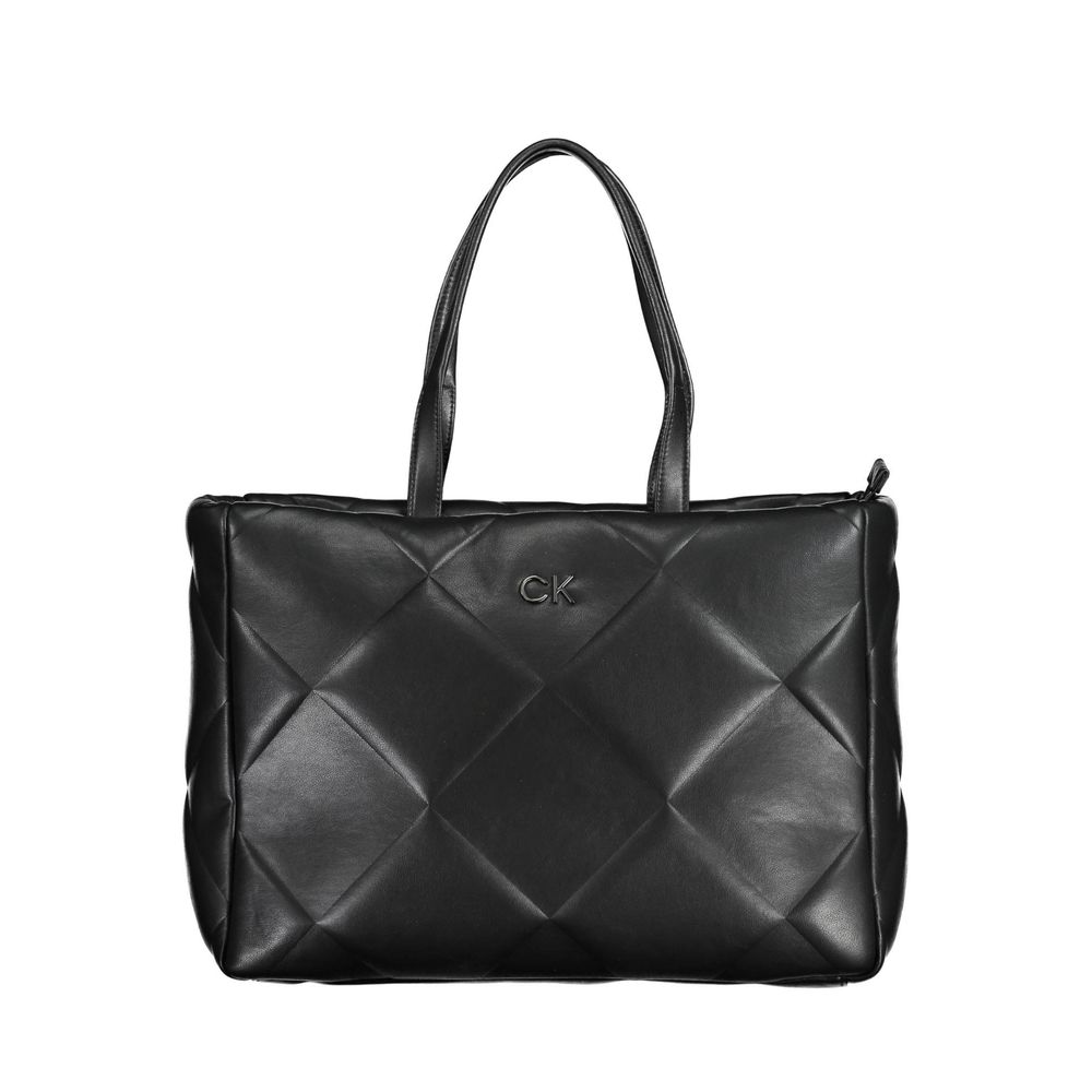 Calvin Klein Black Polyester Women Handbag | Regal Royce