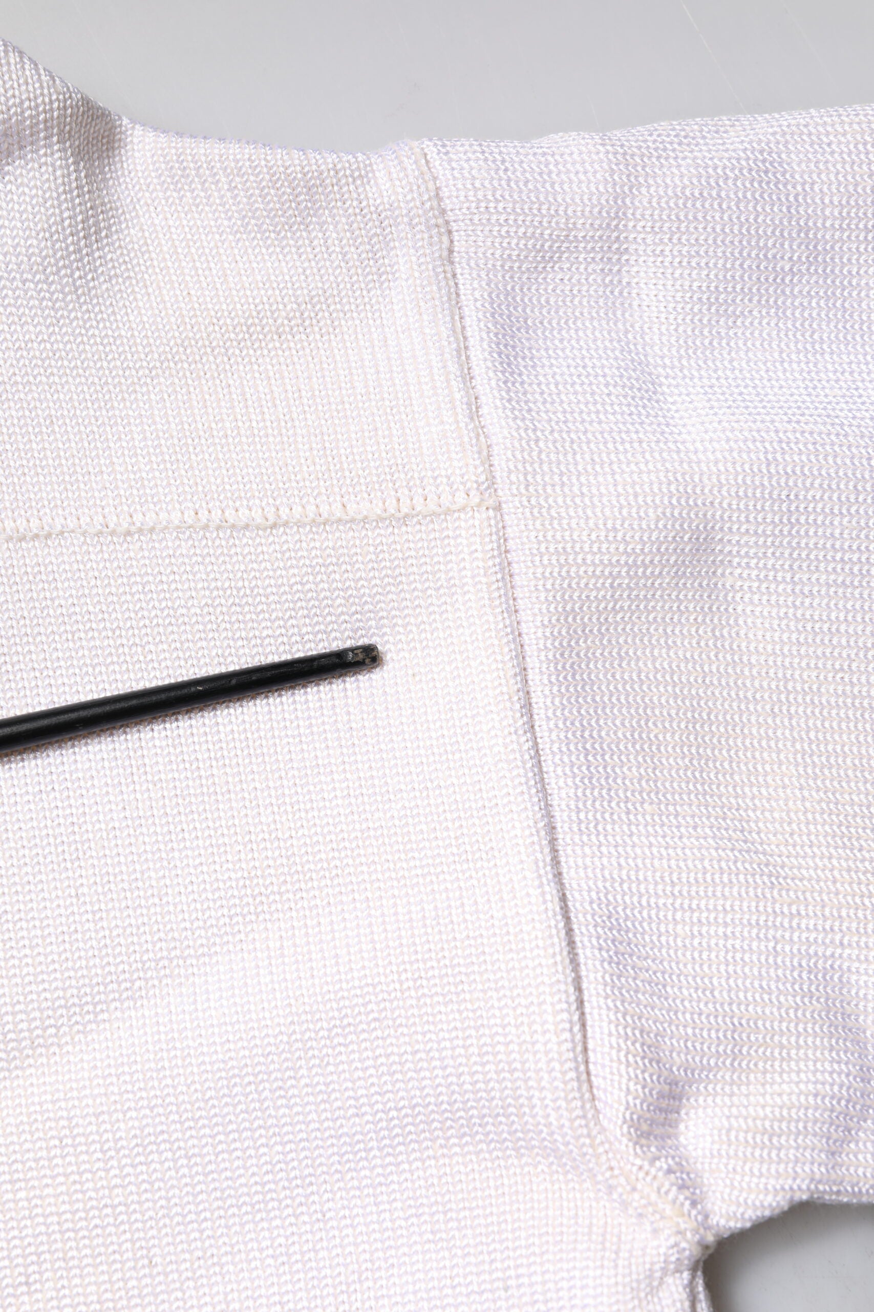 Jil Sander White Viscose Crew Neck Long Sleeves Pullover Sweater | Regal Royce