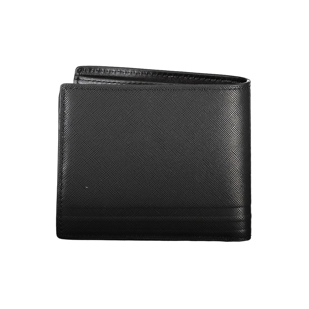 Tommy Hilfiger Black Leather Men Wallet | Regal Royce