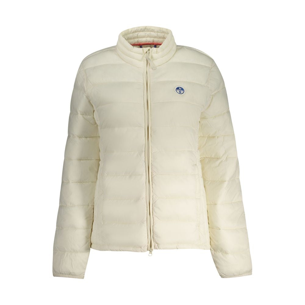 North Sails White Polyamide Women's Jacket | Regal Royce