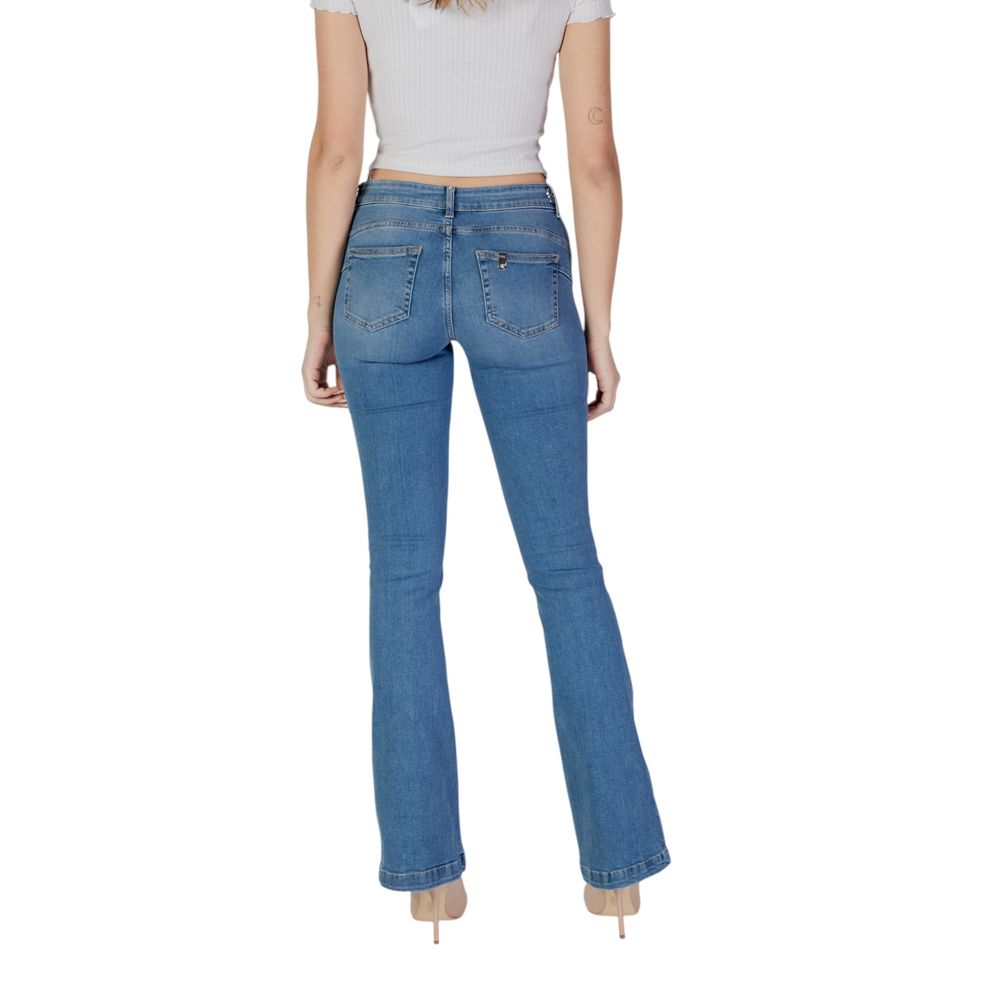 Liu Jo Light Blue Cotton Bootcut Jeans | Regal Royce