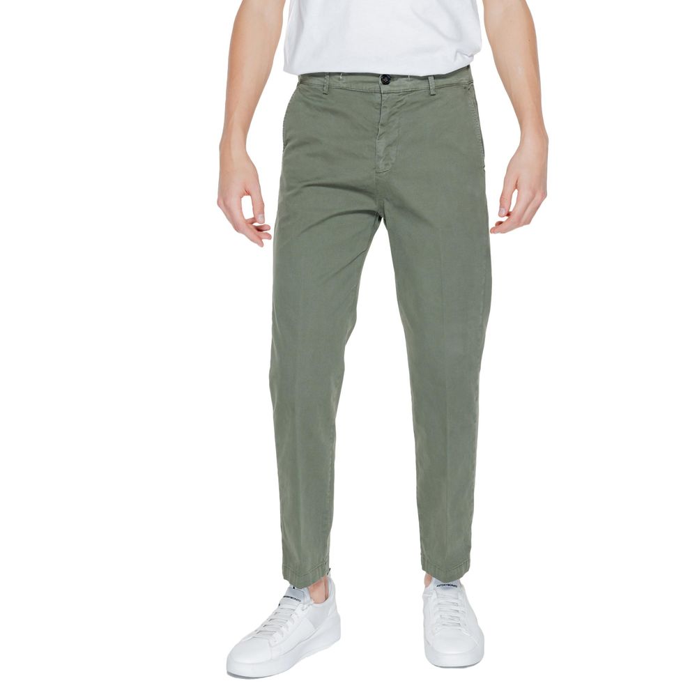 Liu Jo Green Cotton Casual Pants | Regal Royce