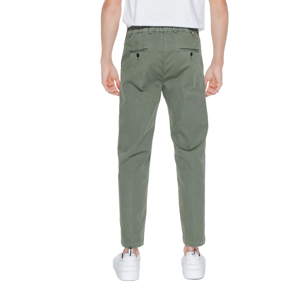 Liu Jo Green Cotton Casual Pants | Regal Royce