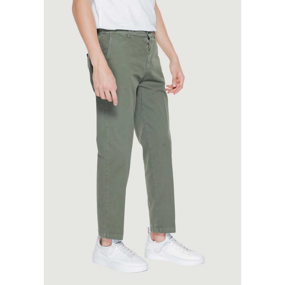 Liu Jo Green Cotton Casual Pants | Regal Royce
