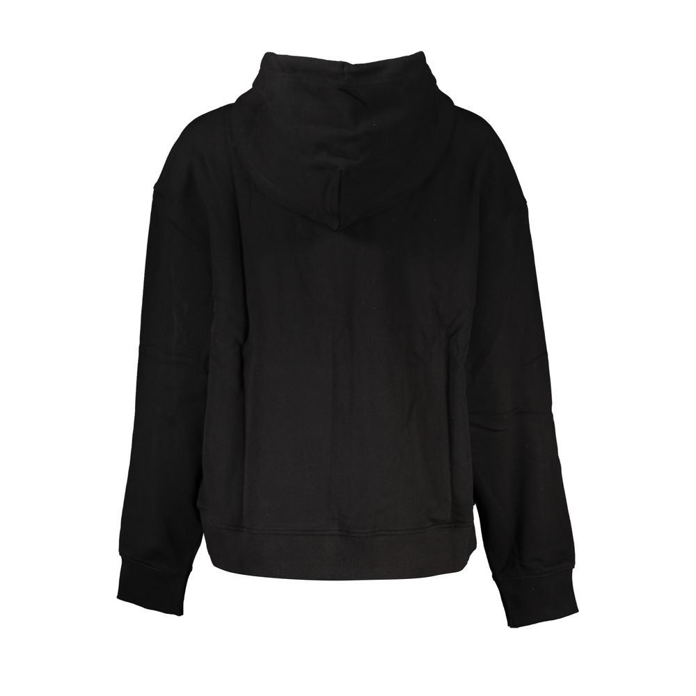 Tommy Hilfiger Black Cotton Women Sweatshirt | Regal Royce