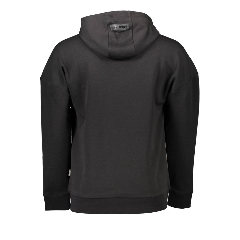 Plein Sport Black Cotton Sweatshirt | Regal Royce