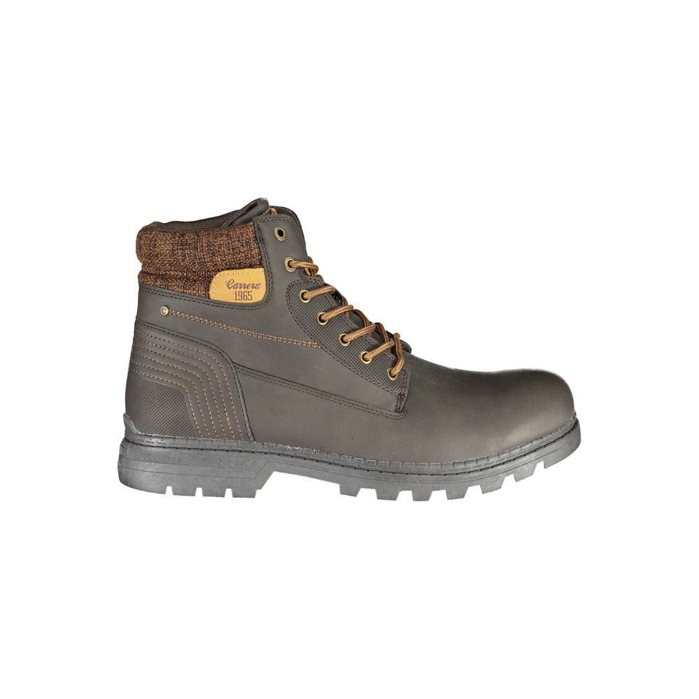 Carrera Marrone Polyurethane Mens Boot | Regal Royce