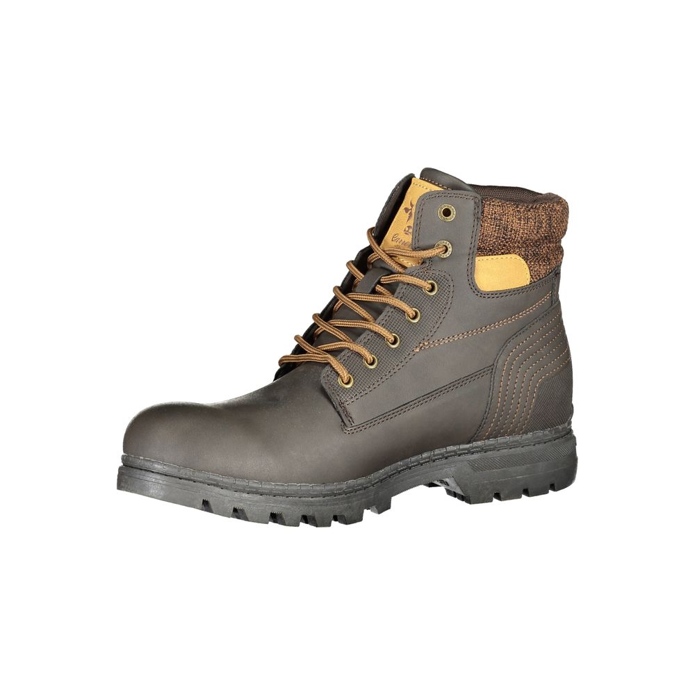 Carrera Marrone Polyurethane Mens Boot | Regal Royce