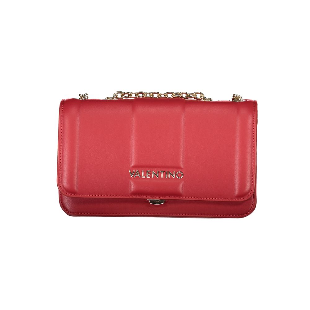 Mario Valentino Red Polyethylene Handbag