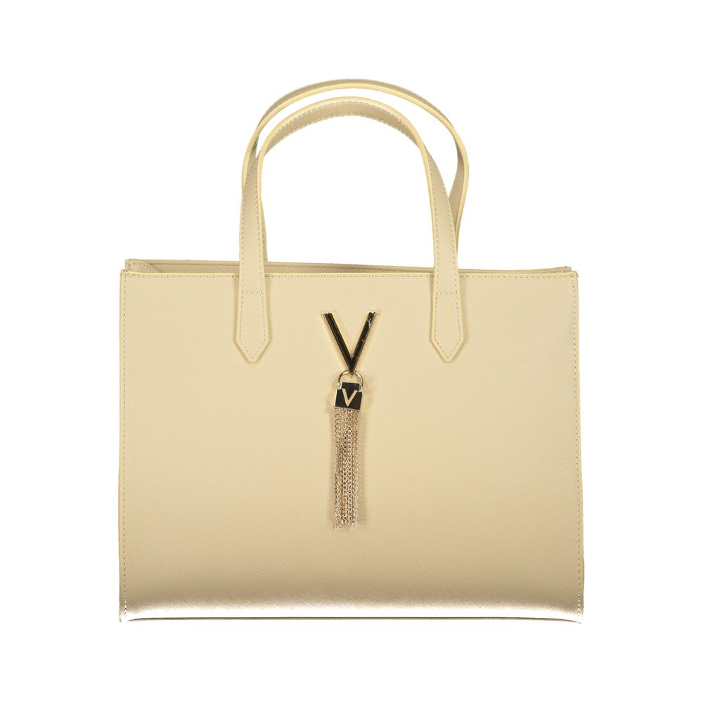 Mario Valentino Beige Polyurethane Women's Bag | Regal Royce
