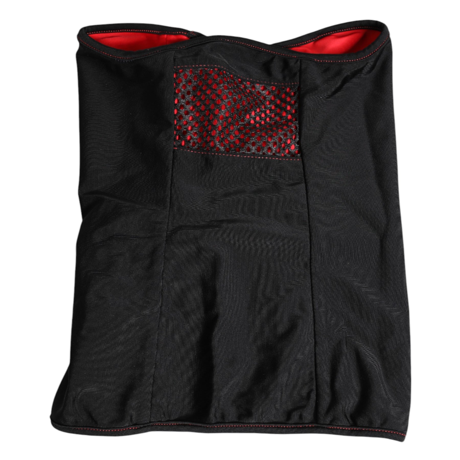 Dolce & Gabbana Black Nylon Knitted Neck Warmer Balaclava Scarf | Regal Royce