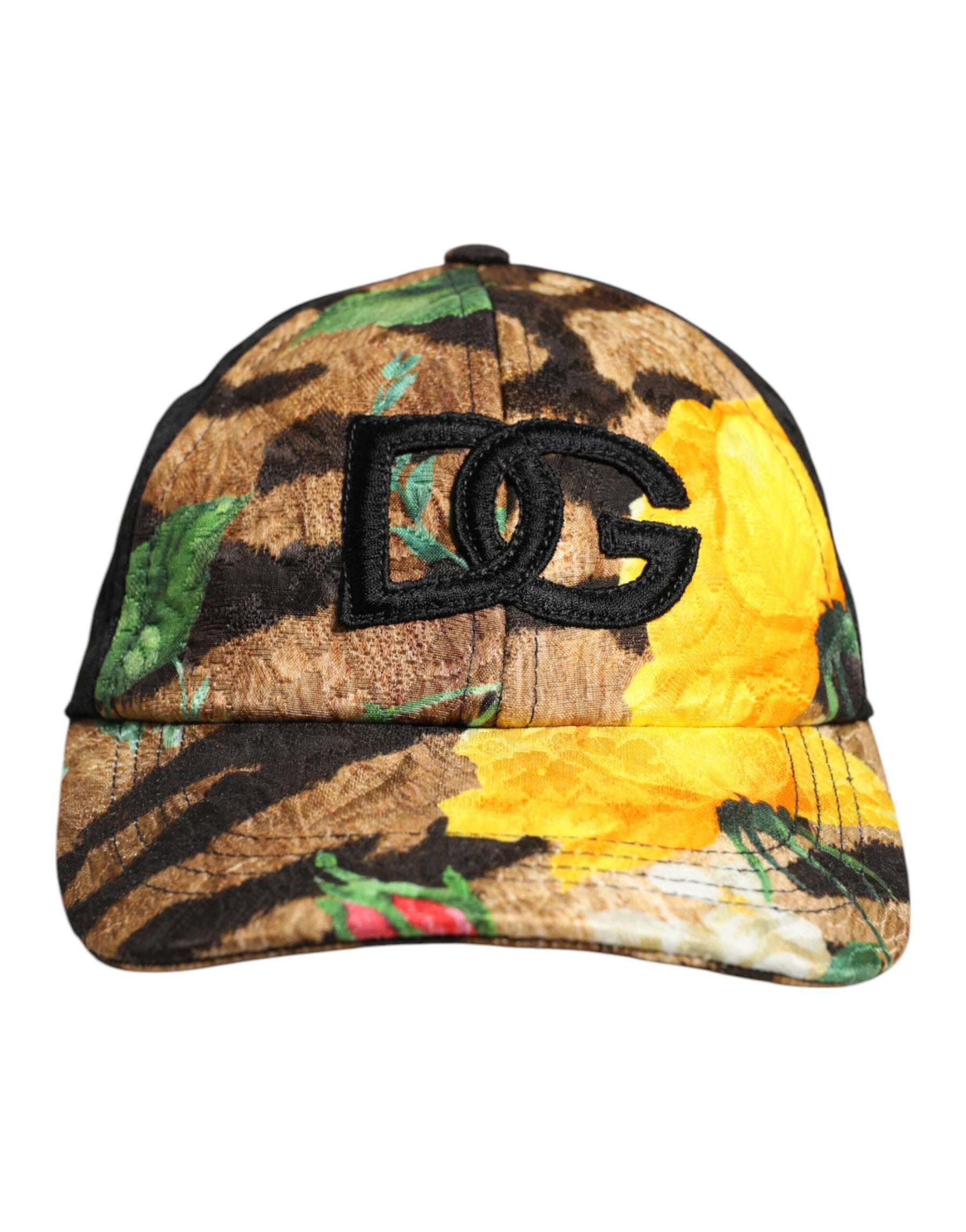 Dolce & Gabbana Multicolor DG Logo Patch 6 Panels Baseball Cap | Regal Royce