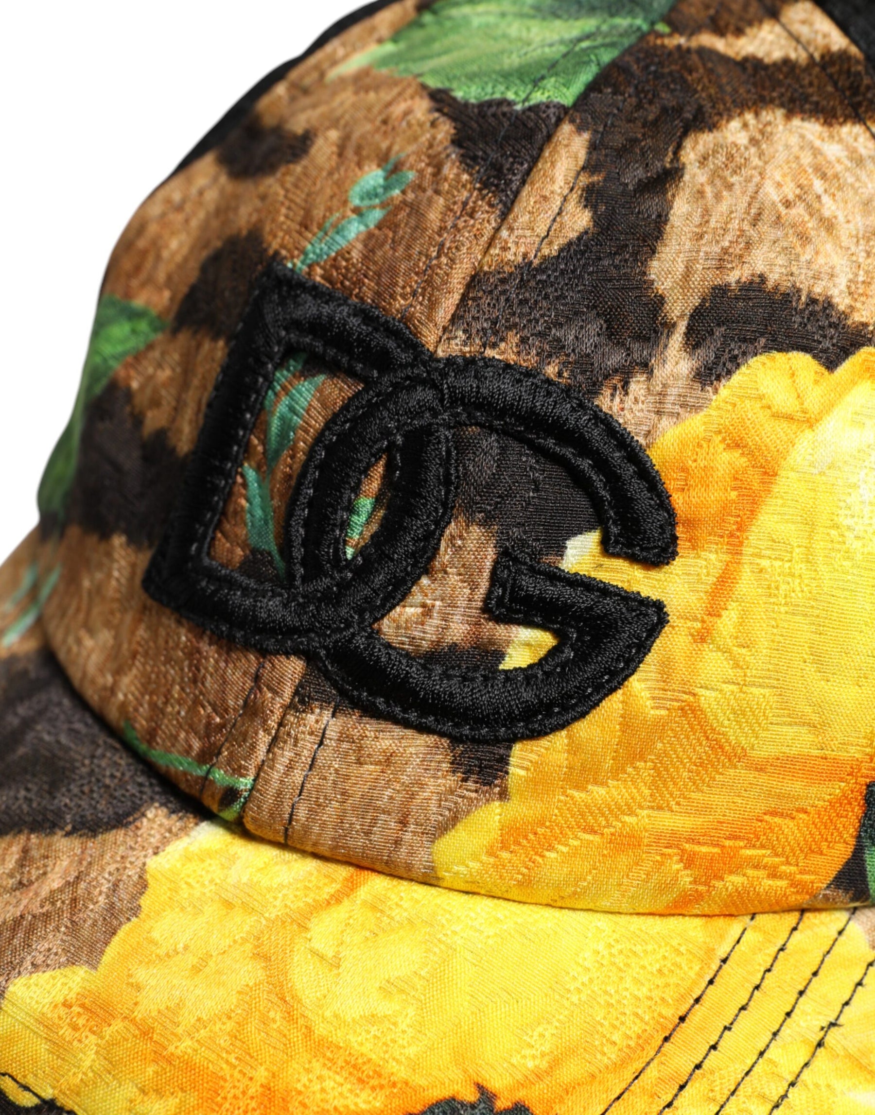 Dolce & Gabbana Multicolor DG Logo Patch 6 Panels Baseball Cap | Regal Royce