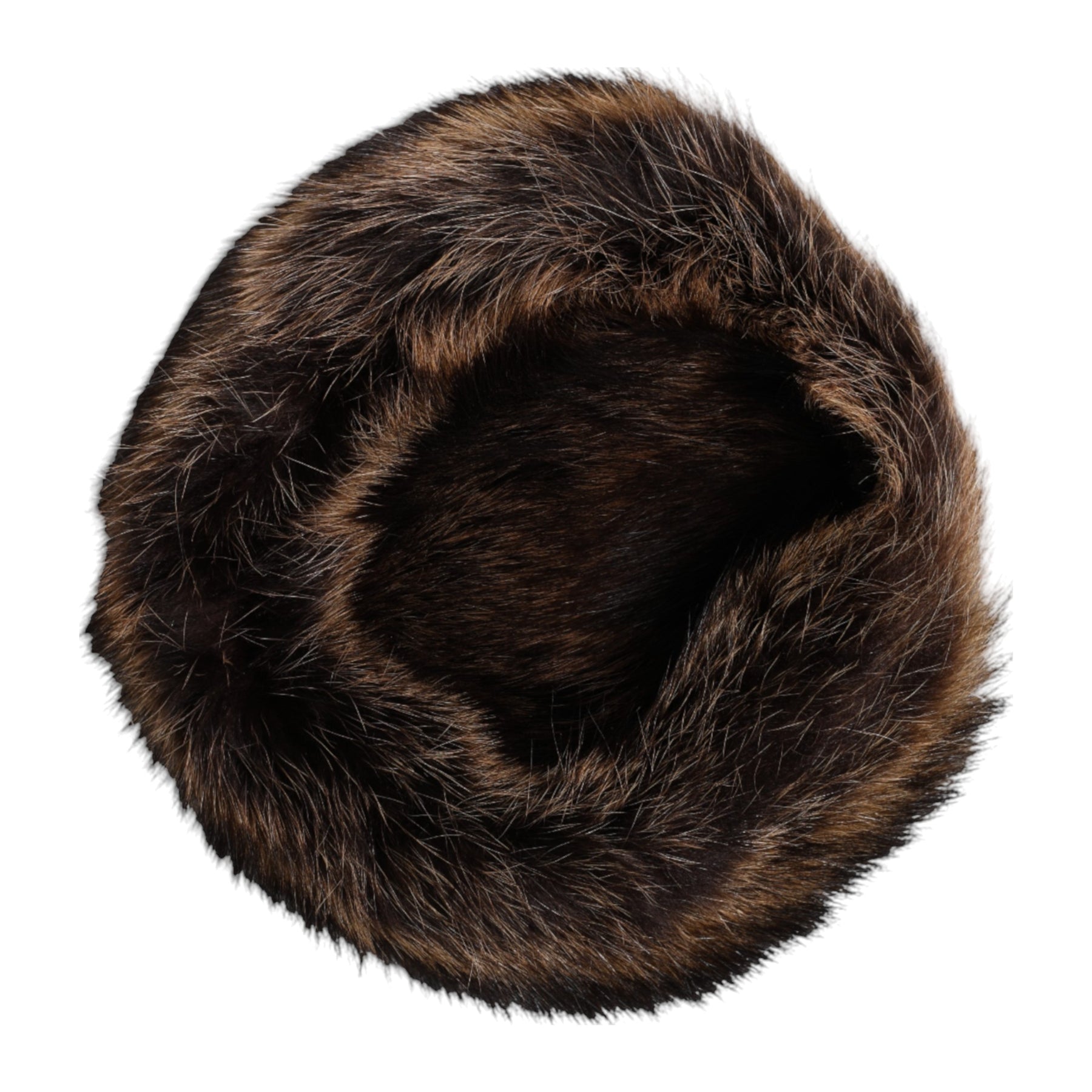Dolce & Gabbana Brown Fur Women Bucket Hat | Regal Royce