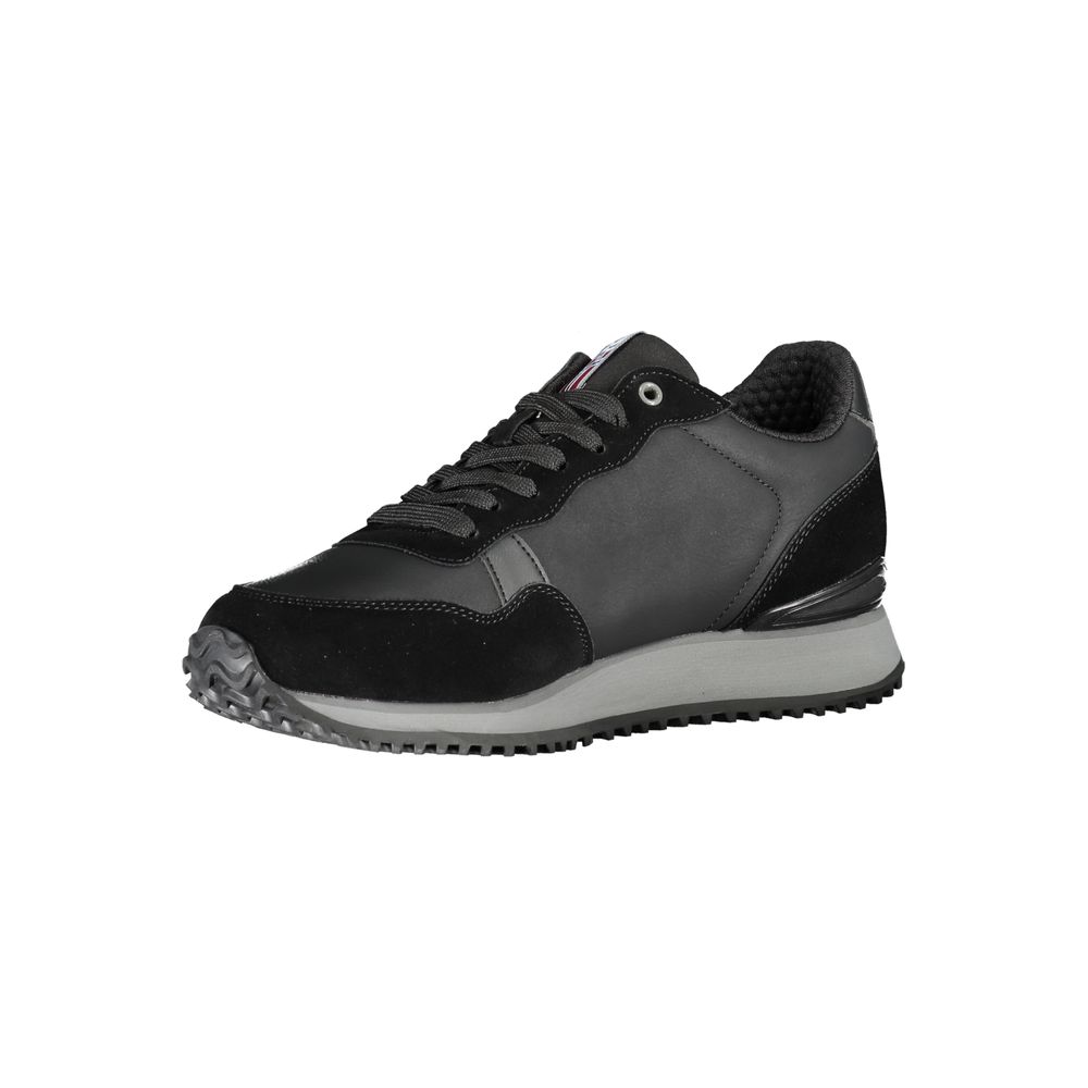 Napapijri Black Polyester Sneaker | Regal Royce
