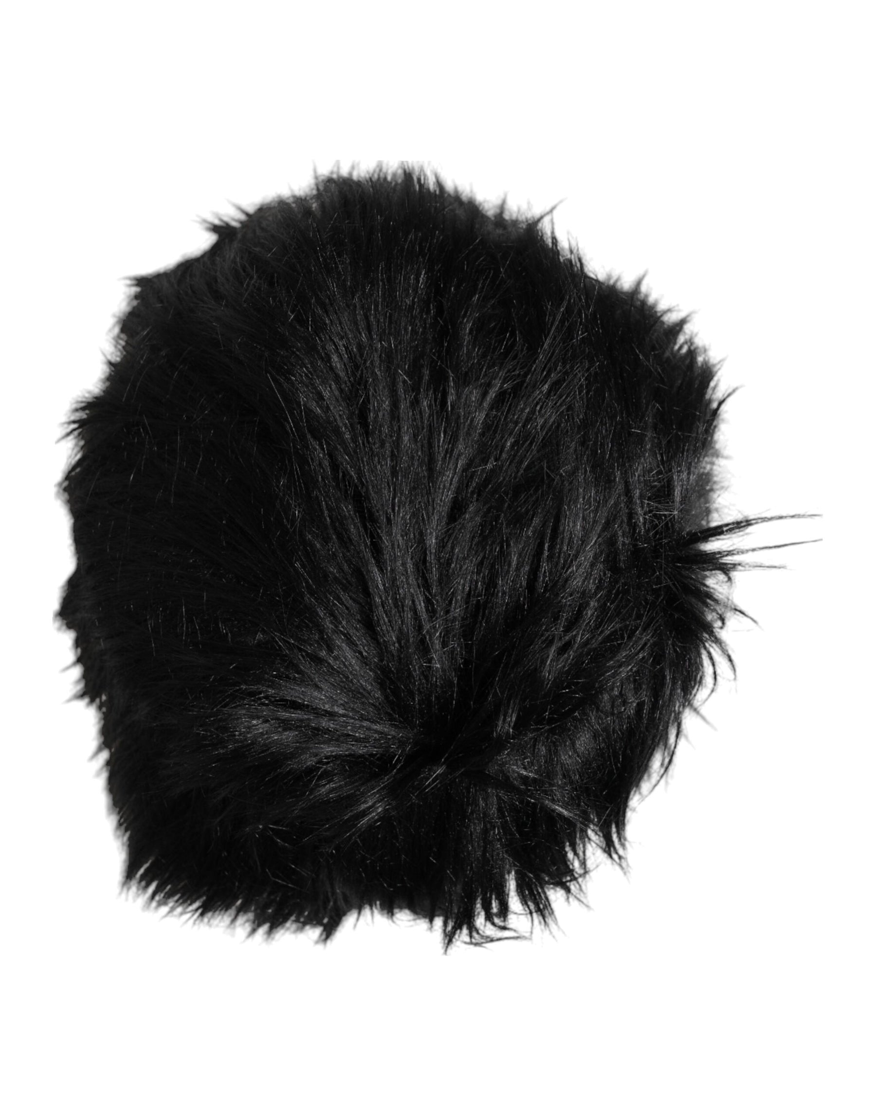 Dolce & Gabbana Black Faux Fur Bucket Hat | Regal Royce