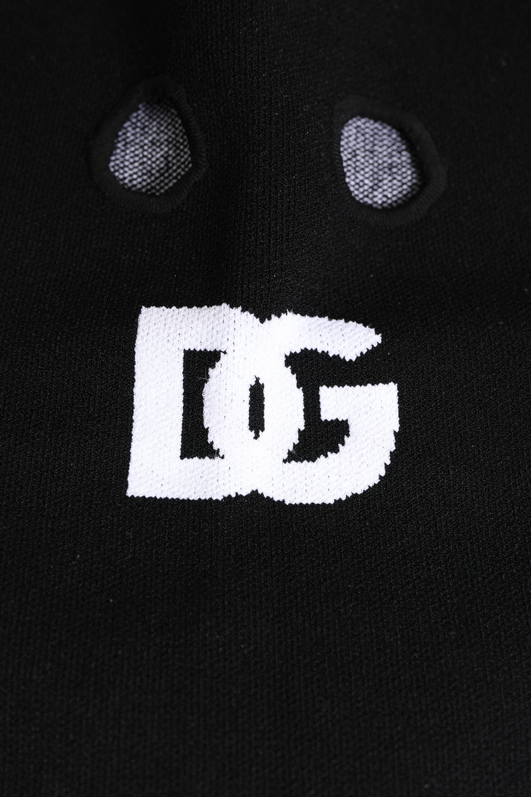 Dolce & Gabbana Black Cashmere Knitted Ski Mask Balaclava Hat | Regal Royce